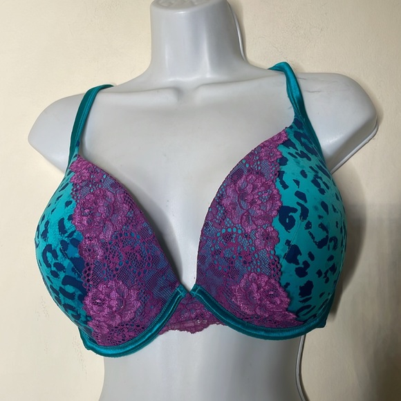 Cacique 42D blue purple light boost bra - Picture 2 of 4
